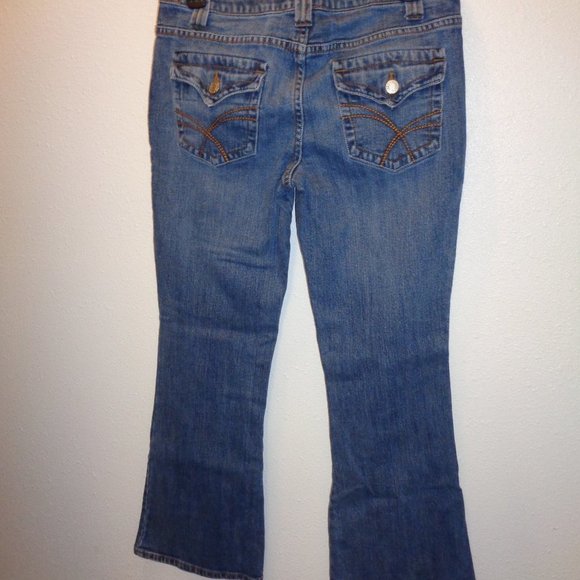 So Flap Pocket Jeans Size 11 Short Junior's Style 1660 - Picture 4 of 9